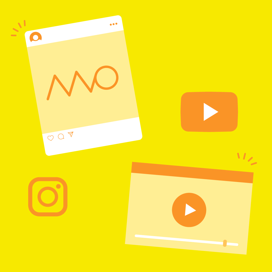 Instagram/Youtubeをホームページに埋め込んで相乗効果UP！