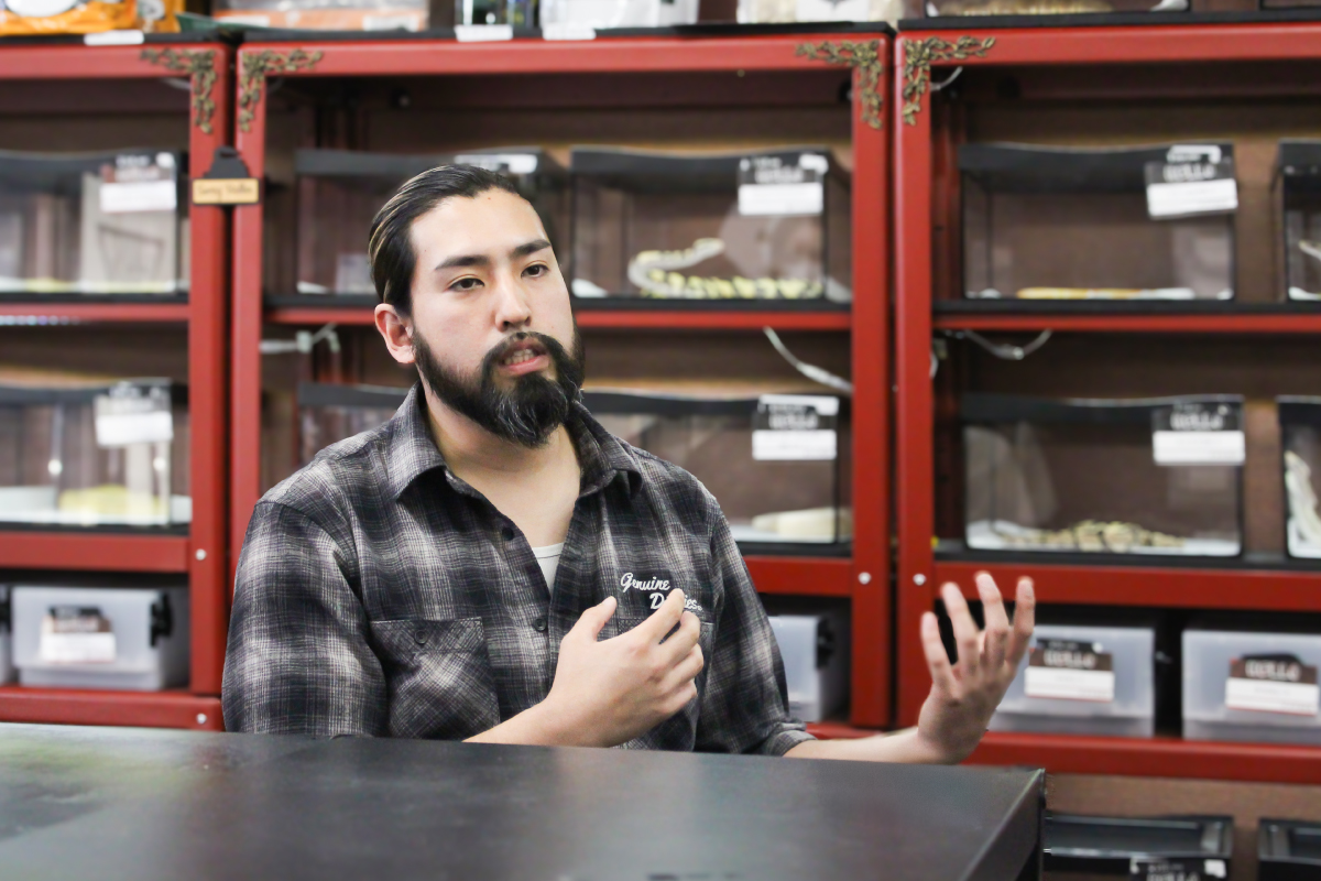 ホームページによる集客効果やブランディングの重要性について話す喜田 次郎様