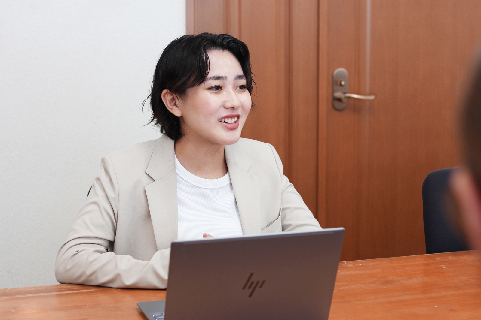 天方産業三浦様インタビューの様子の画像_2