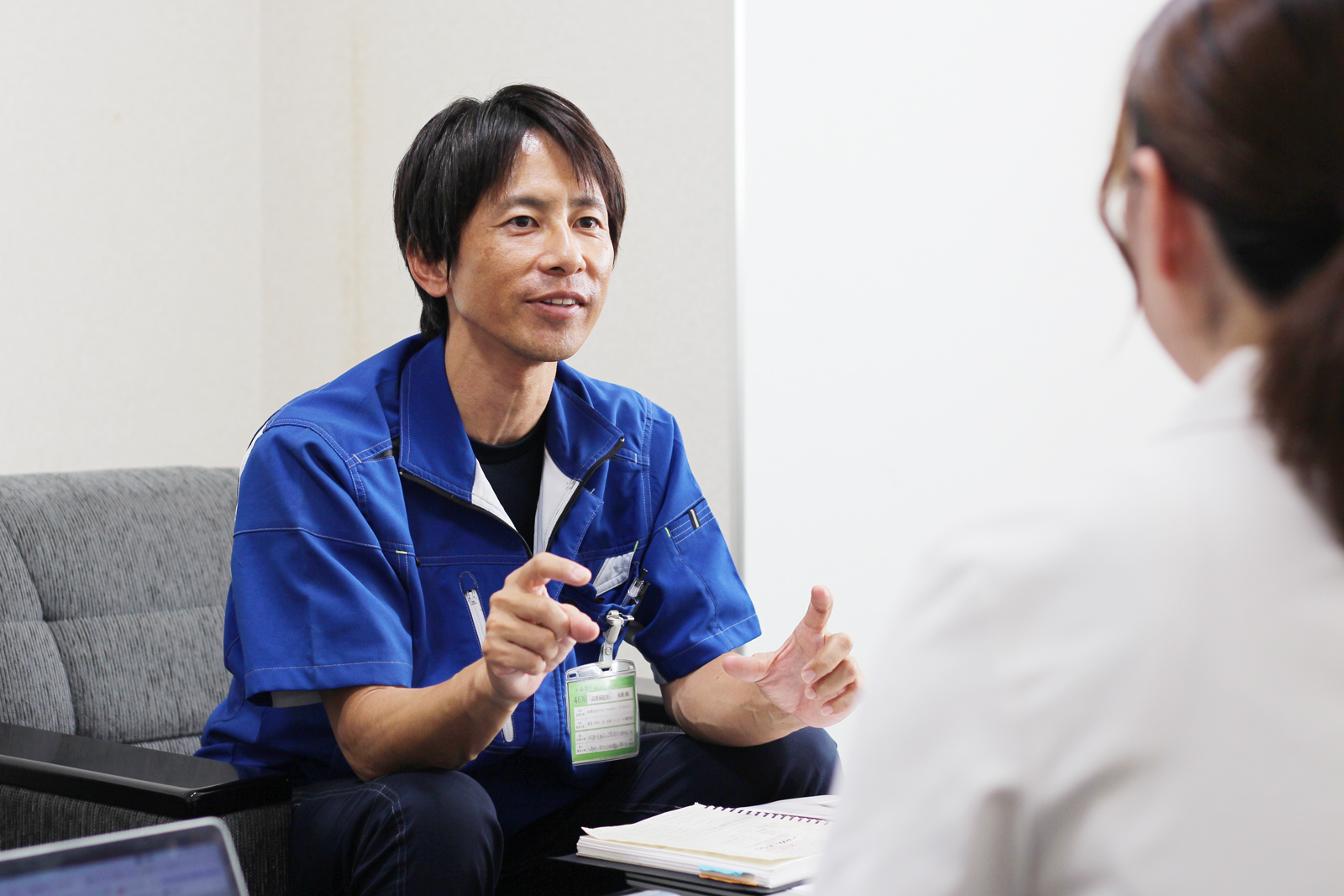 ムガイ永瀨様インタビューの様子の画像