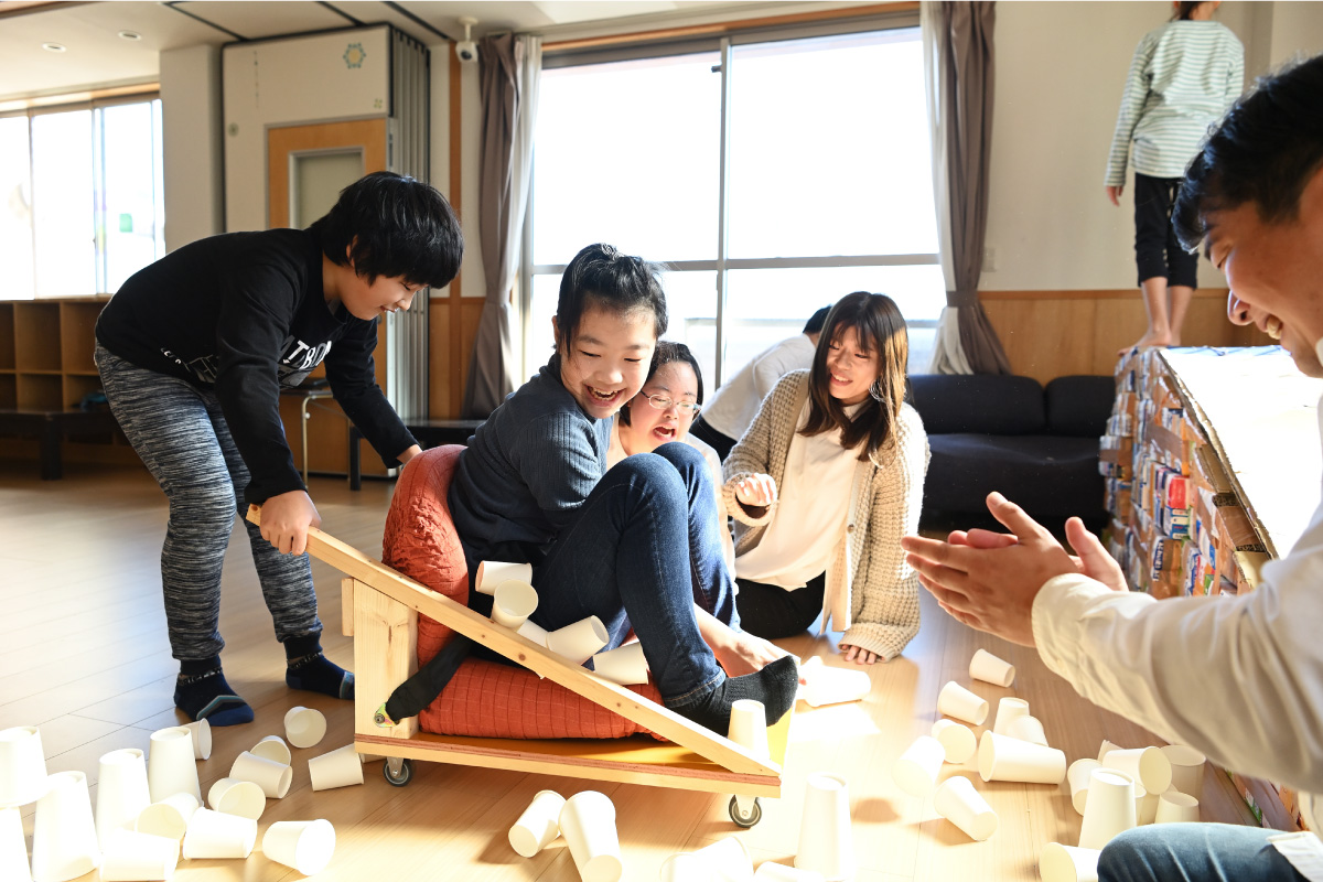 支援の様子
