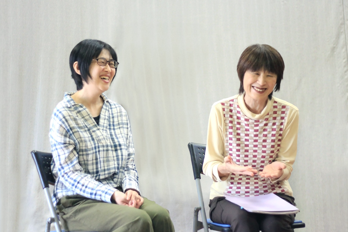 インタビューの様子1